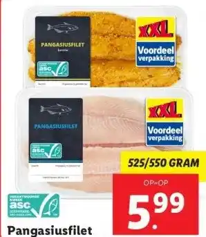 Lidl Pangasiusfilet aanbieding