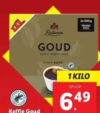 Lidl Koffie Goud aanbieding