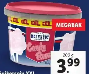 Lidl Suikerspin XXL aanbieding