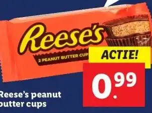 Lidl Reese's peanut butter cups aanbieding