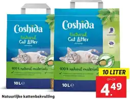 Lidl Natuurlijke kattenbakvulling aanbieding