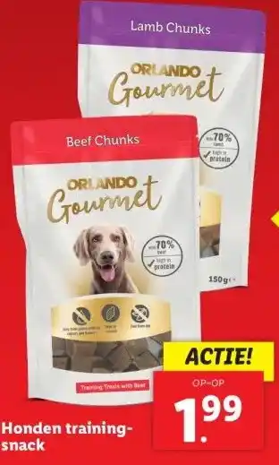 Lidl Honden training-snack aanbieding