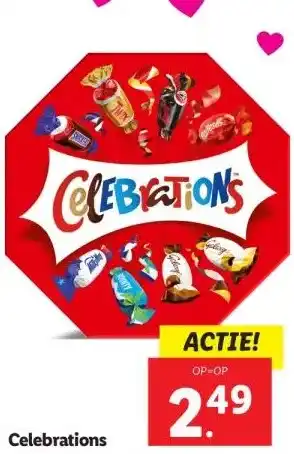 Lidl Celebrations aanbieding