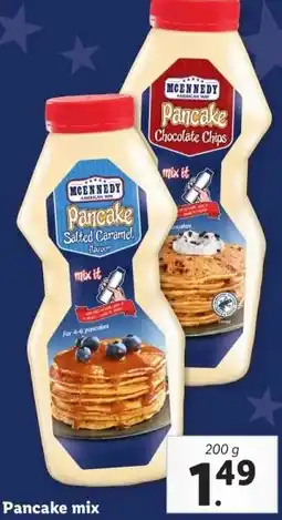 Lidl Pancake mix aanbieding