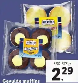 Lidl Gevulde muffins aanbieding