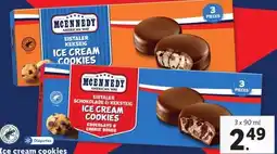 Lidl Ice cream cookies aanbieding