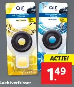 Lidl Luchtverfrisser aanbieding