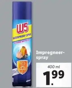 Lidl Impregneer- spray aanbieding