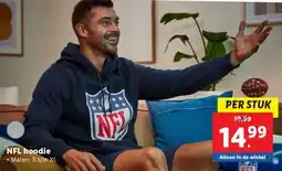 Lidl NFL hoodie aanbieding