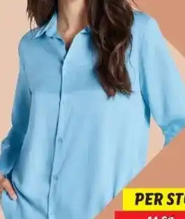 Lidl Satijnen damesblouse aanbieding