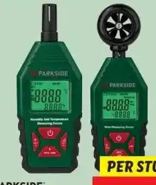 Lidl Vochtigheids- en temperatuur-windmeter aanbieding