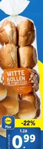 Lidl Witte bollen aanbieding