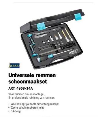 Toolspecial Hazet Universele Remmen Schoonmaakset aanbieding