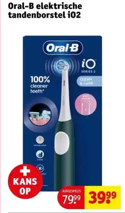 Kruidvat Oral-B elektrische tandenborstel 102 aanbieding