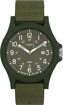 Amazon Timex 40 mm Reclaim Ocean Horloge aanbieding