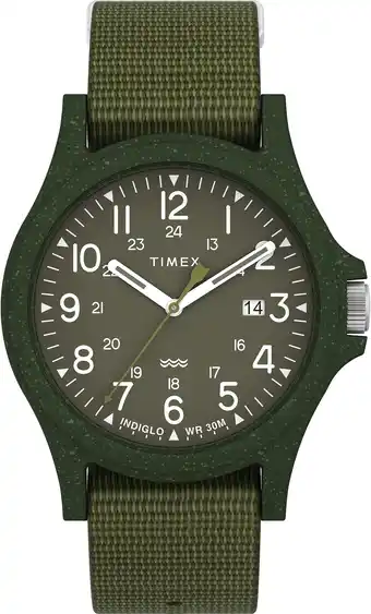 Amazon Timex 40 mm Reclaim Ocean Horloge aanbieding