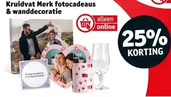 Kruidvat Kruidvat Merk fotocadeaus & wanddecoratie aanbieding