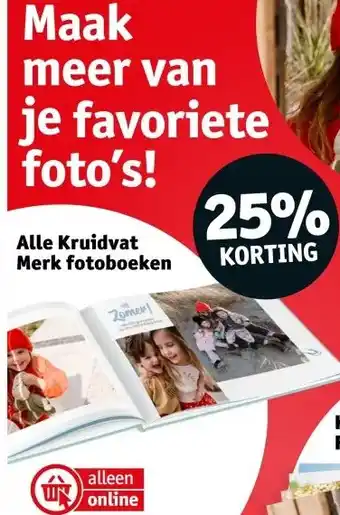 Kruidvat Alle Kruidvat Merk fotoboeken aanbieding