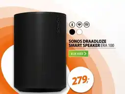 Expert SONOS DRAADLOZE SMART SPEAKER ERA 100 aanbieding