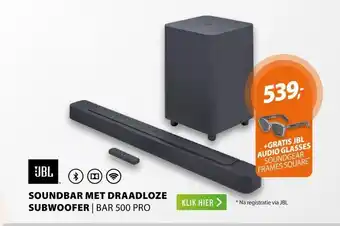 Expert JBL BAR 500 PRO Zwart aanbieding