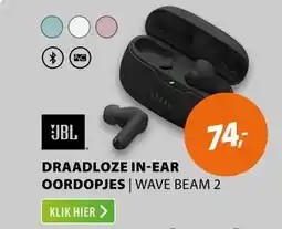 Expert JBL Wave Beam 2 Zwart aanbieding