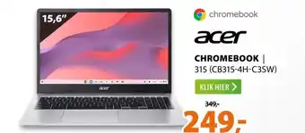 Expert acer CHROMEBOOK | 315 (CB315-4H-C3SW) aanbieding