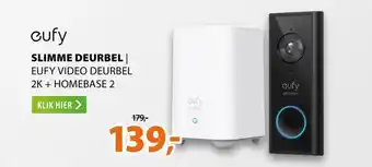 Expert Anker Eufy Video Doorbell 2K + HomeBase 2 Zwart aanbieding