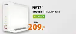 Expert FRITZ! ROUTER FRITZ!BOX 4060 aanbieding