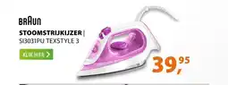 Expert Braun SI3031 PU TexStyle 3 Roze aanbieding