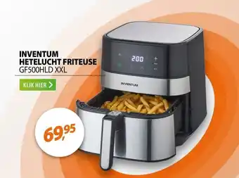 Expert INVENTUM HETELUCHT FRITEUSE GF500HLD XXL aanbieding