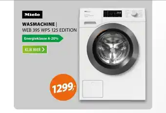 Expert Miele WEB 395 WPS 125 Edition aanbieding