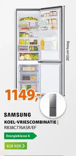 Expert Samsung RB38C776ASR/EF Inox aanbieding