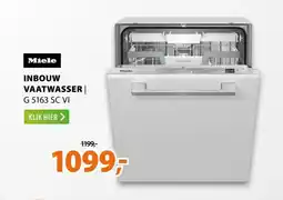 Expert Miele INBOUW VAATWASSER | G 5163 SC VI aanbieding