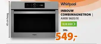 Expert Whirlpool INBOUW COMBIMAGNETRON | AMW 9605/IX aanbieding