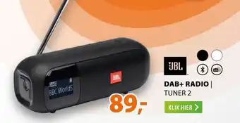 Expert JBL DAB+ RADIO | TUNER 2 aanbieding