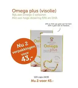 De Rode Pilaren Omega plus (visolie) aanbieding