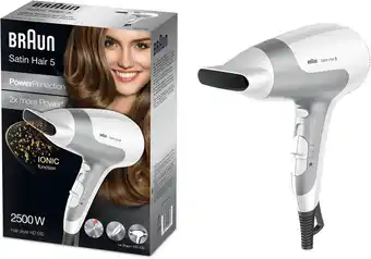 Amazon Braun Satin Hair 5 Powerperfection Haardroger Met Ionische Technologie, HD580 aanbieding