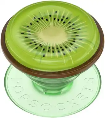 Amazon ​​​PopSockets : Telefoongreep met uitbreidende standaard - Jelly Kiwi aanbieding