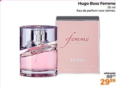 Trekpleister Hugo Boss Femme aanbieding