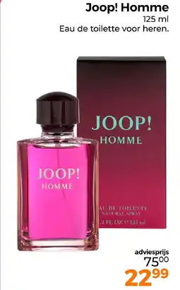 Trekpleister Joop! Homme aanbieding