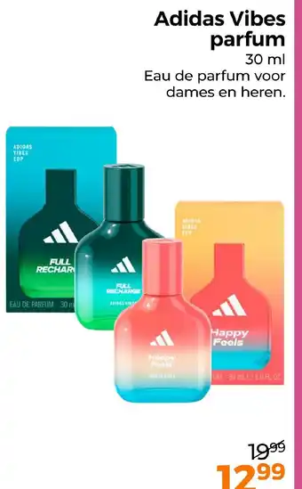 Trekpleister Adidas Vibes parfum aanbieding