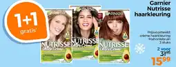 Trekpleister Garnier Nutrisse haarkleuring aanbieding