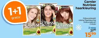 Trekpleister Garnier Nutrisse haarkleuring aanbieding