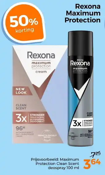 Trekpleister Rexona Maximum Protection aanbieding