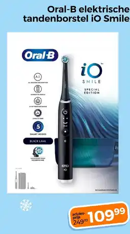 Trekpleister Oral-B elektrische tandenborstel iO Smile aanbieding