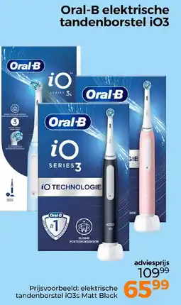 Trekpleister Oral-B elektrische tandenborstel i03 aanbieding