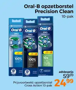 Trekpleister Oral-B opzetborstel Precision Clean aanbieding