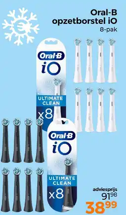 Trekpleister Oral-B opzetborstel iO aanbieding