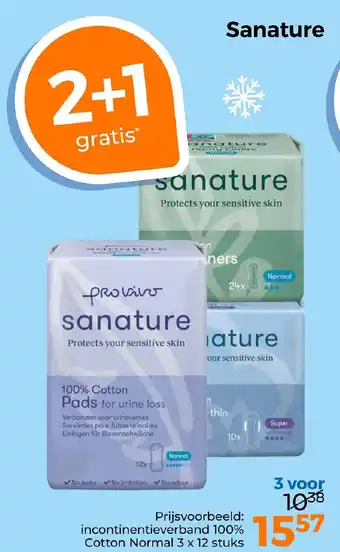 Trekpleister Sanature aanbieding