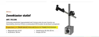 Toolspecial Mitutoyo Zwenktaster Statief aanbieding